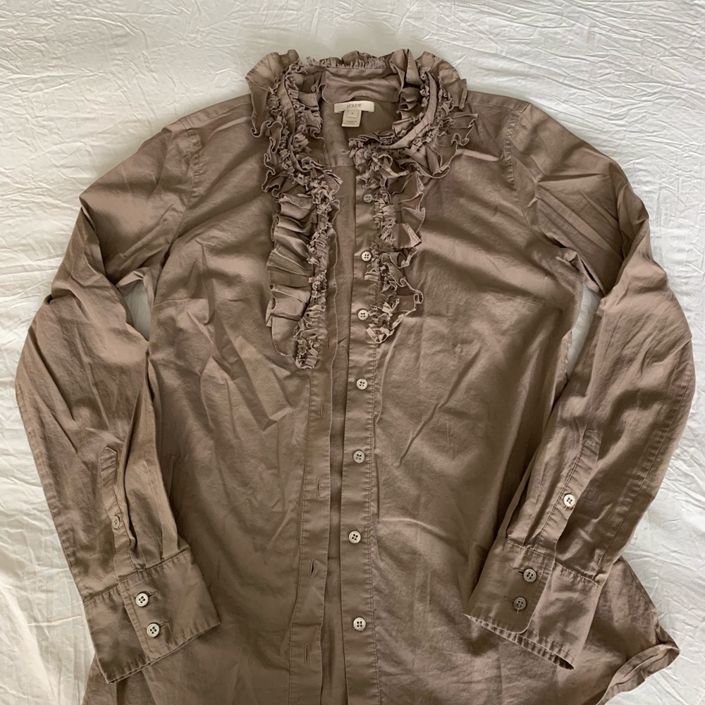 J Crew pretty blouse